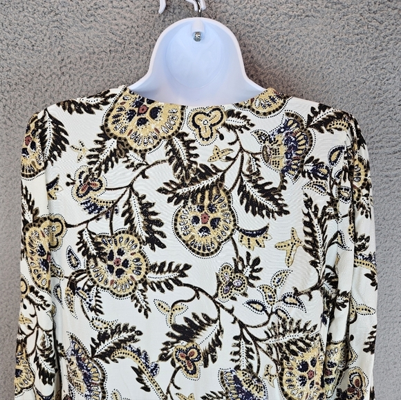 Ba&sh Womens Robe Volver Mini Dress sz S Trendy Bohemian Style Print Gorgeous - Picture 10 of 14